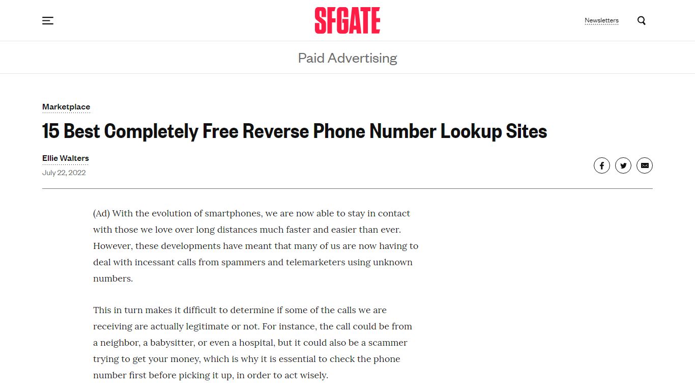 15 Best Completely Free Reverse Phone Number Lookup Sites